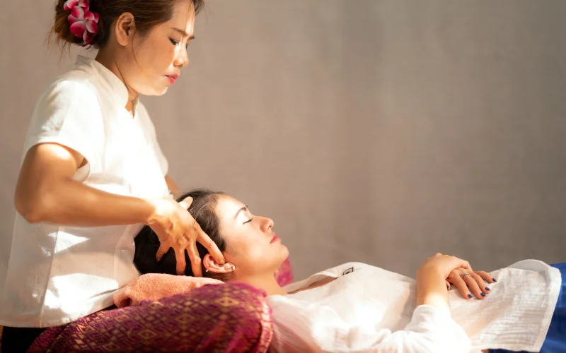 Thai Massage Therapy Session